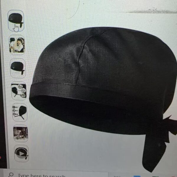 Chef Durag/ Skull Cap